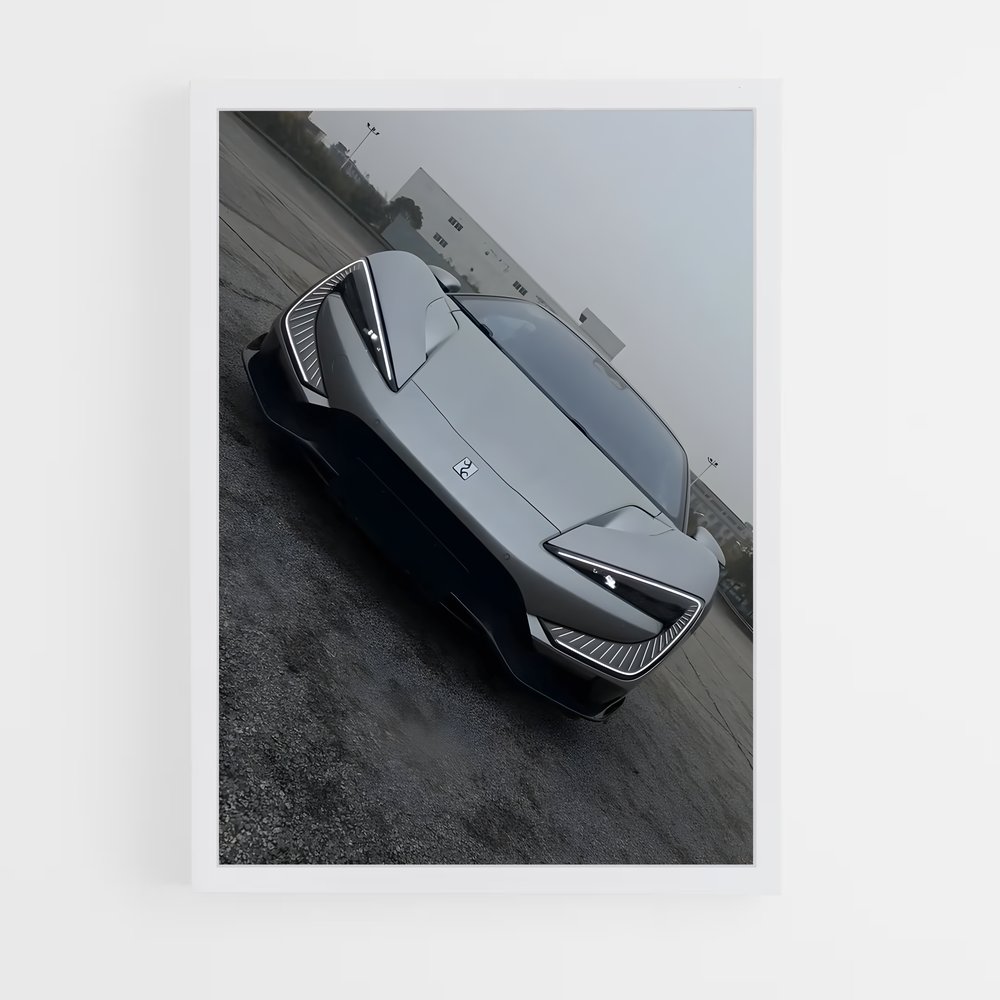 Poster Futuriste U9 – affiche BYD (vue 3)